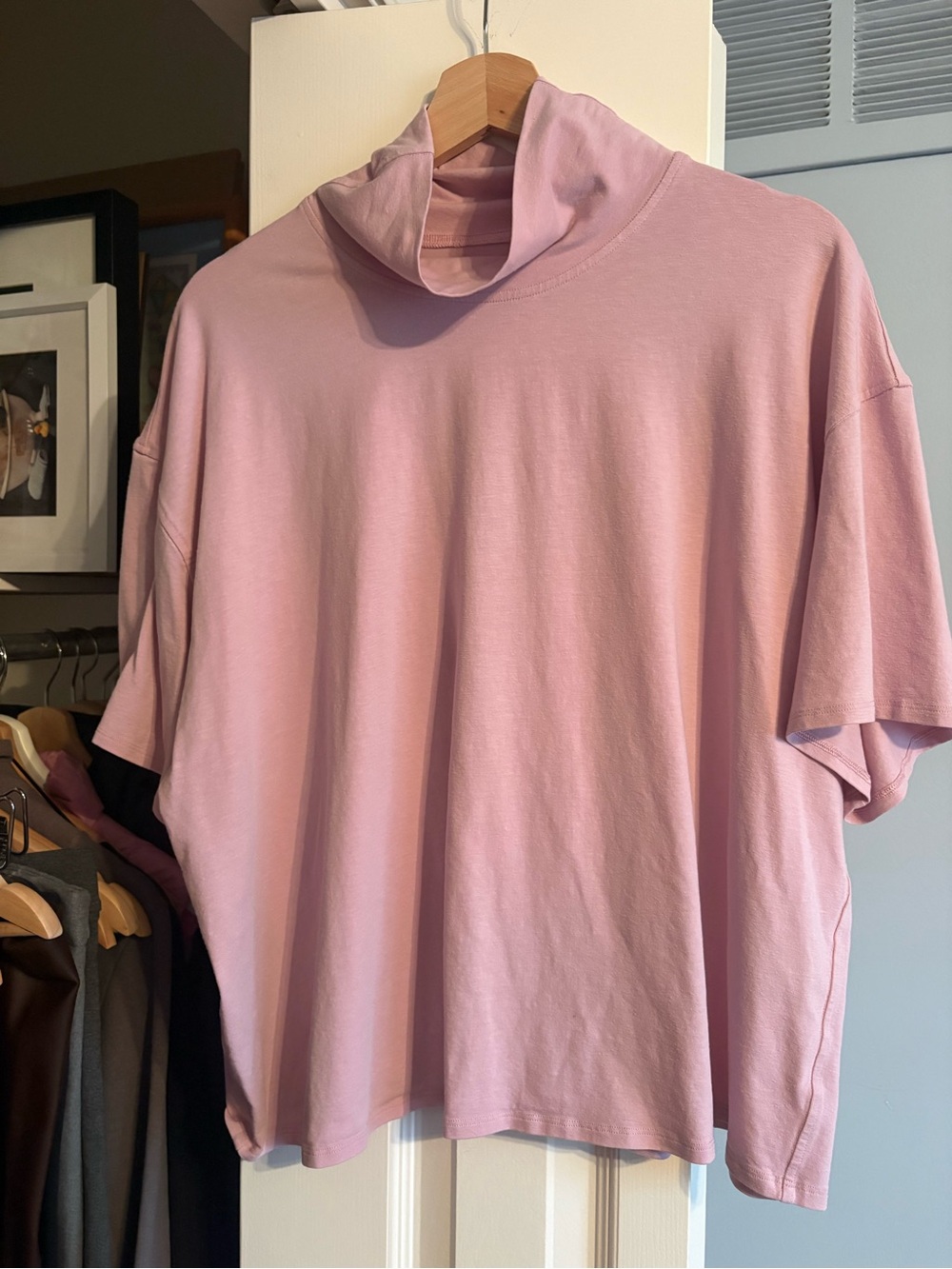 Lululemon Relaxed Fit Cotton-Blend Turtleneck